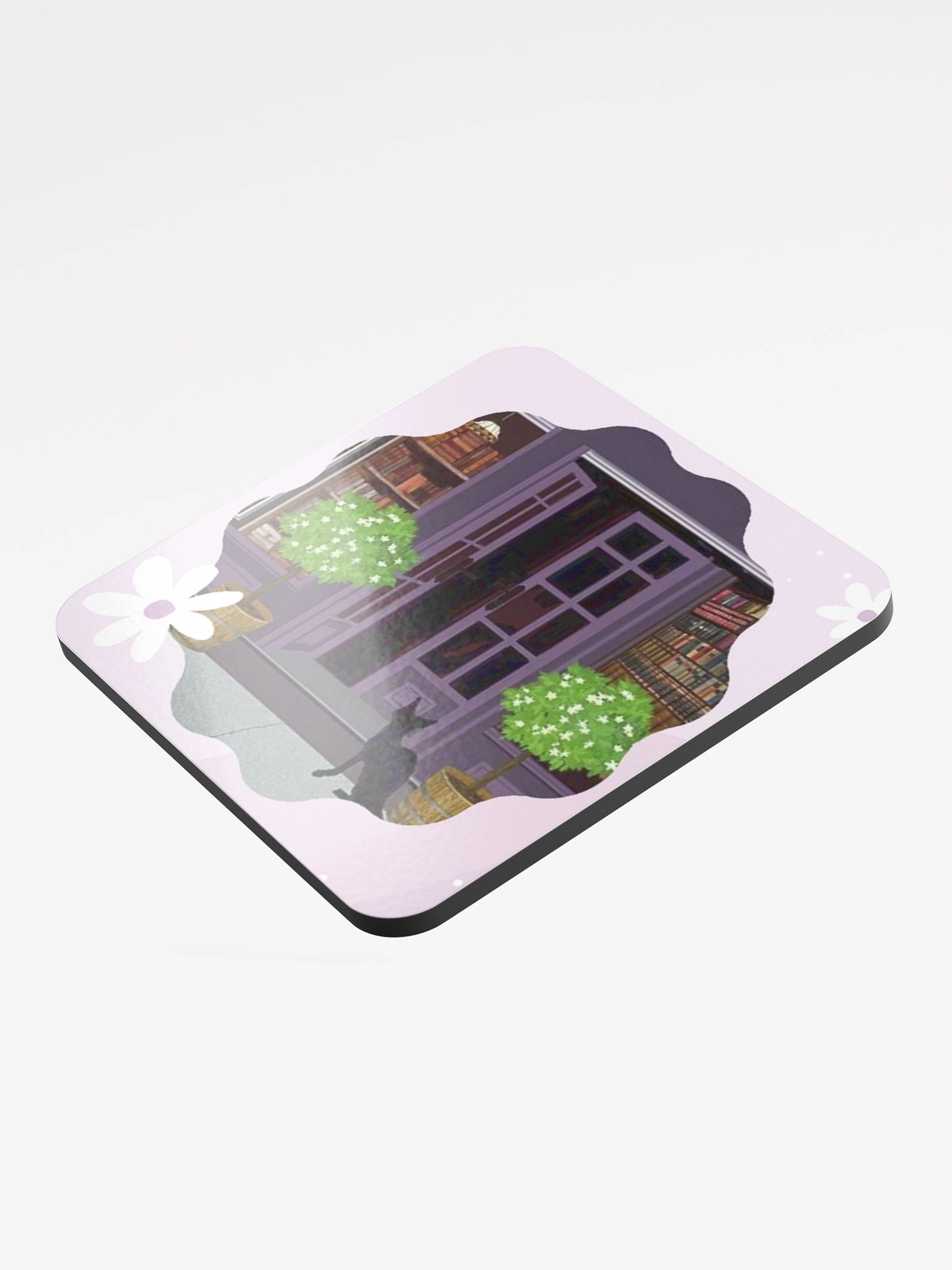 Lavender Cottage BookShop Coaster product image (3)