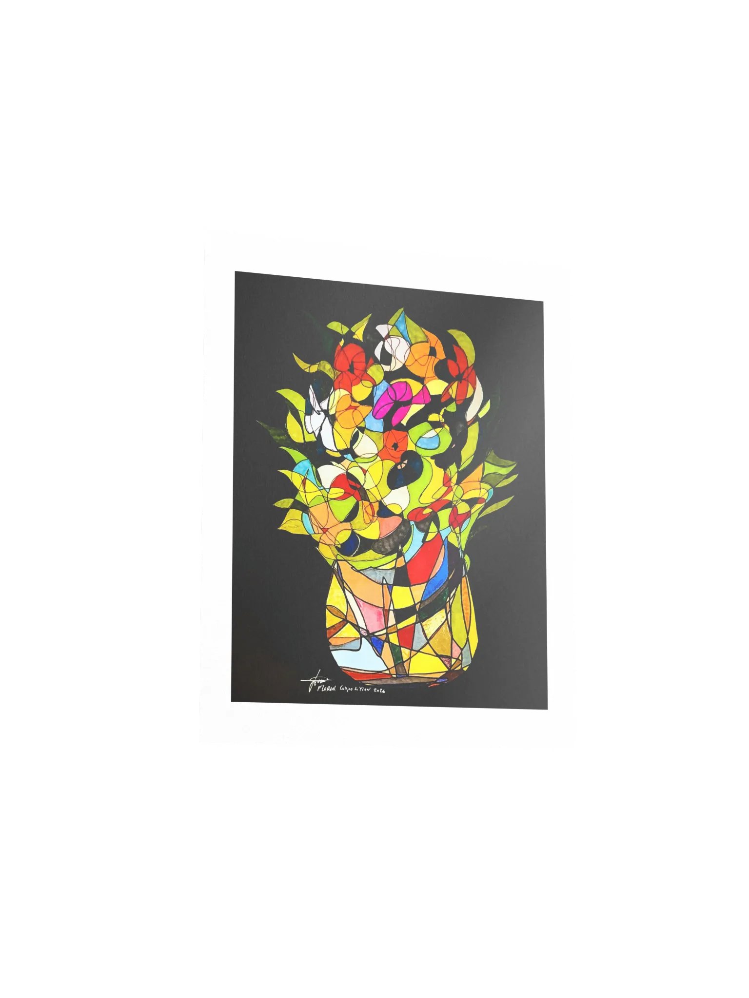 Floreal Composition 2026 – Fine Art Print product image (3)