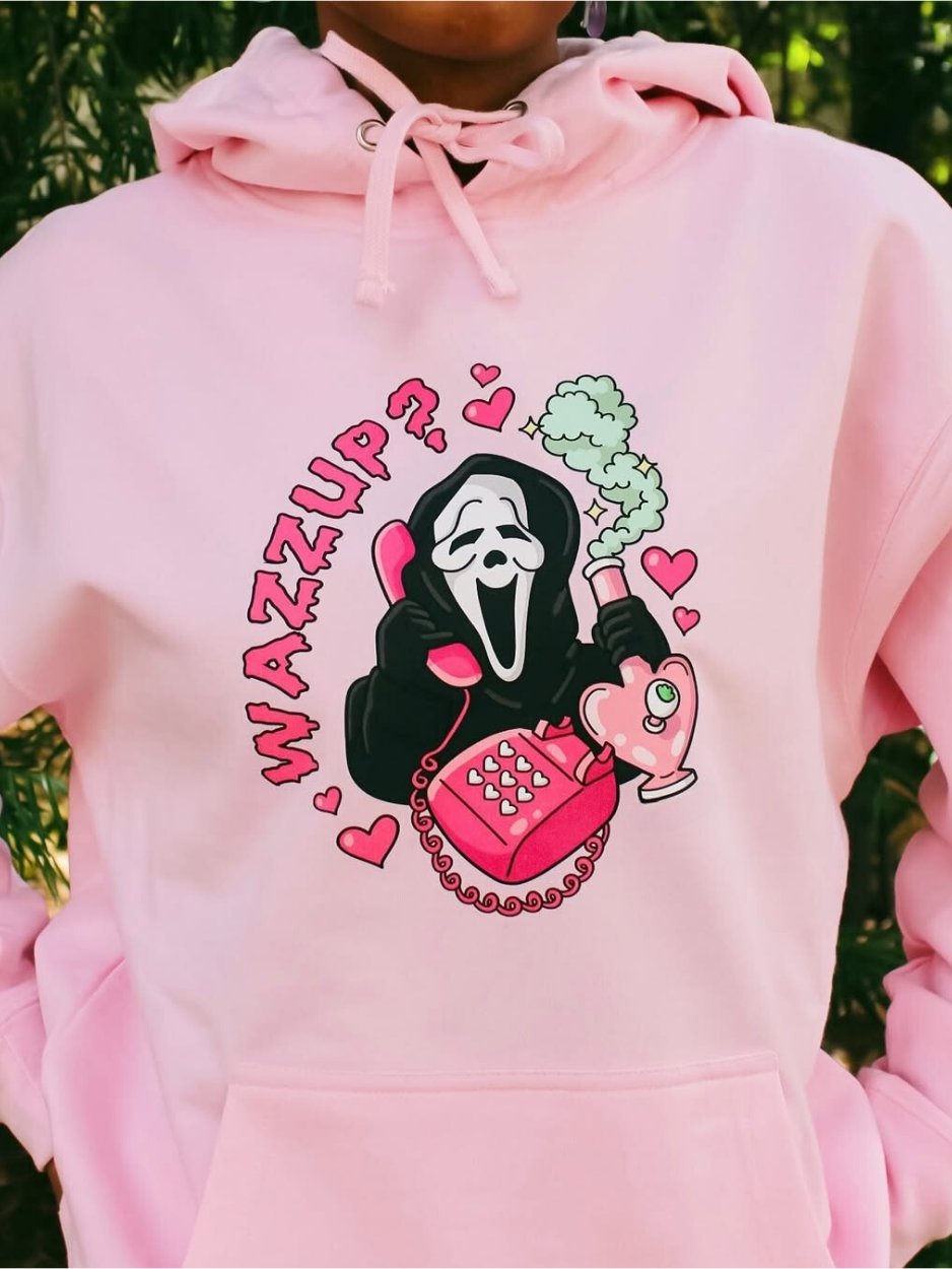 Ghostly WAZZUP? Hoodie product image (3)