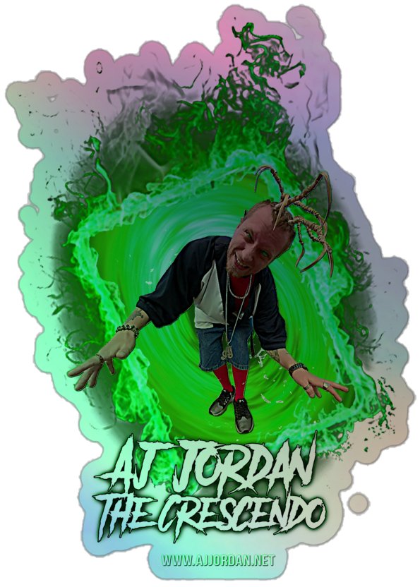 AJ Jordan The Crescendo Holographic Sticker product image (1)