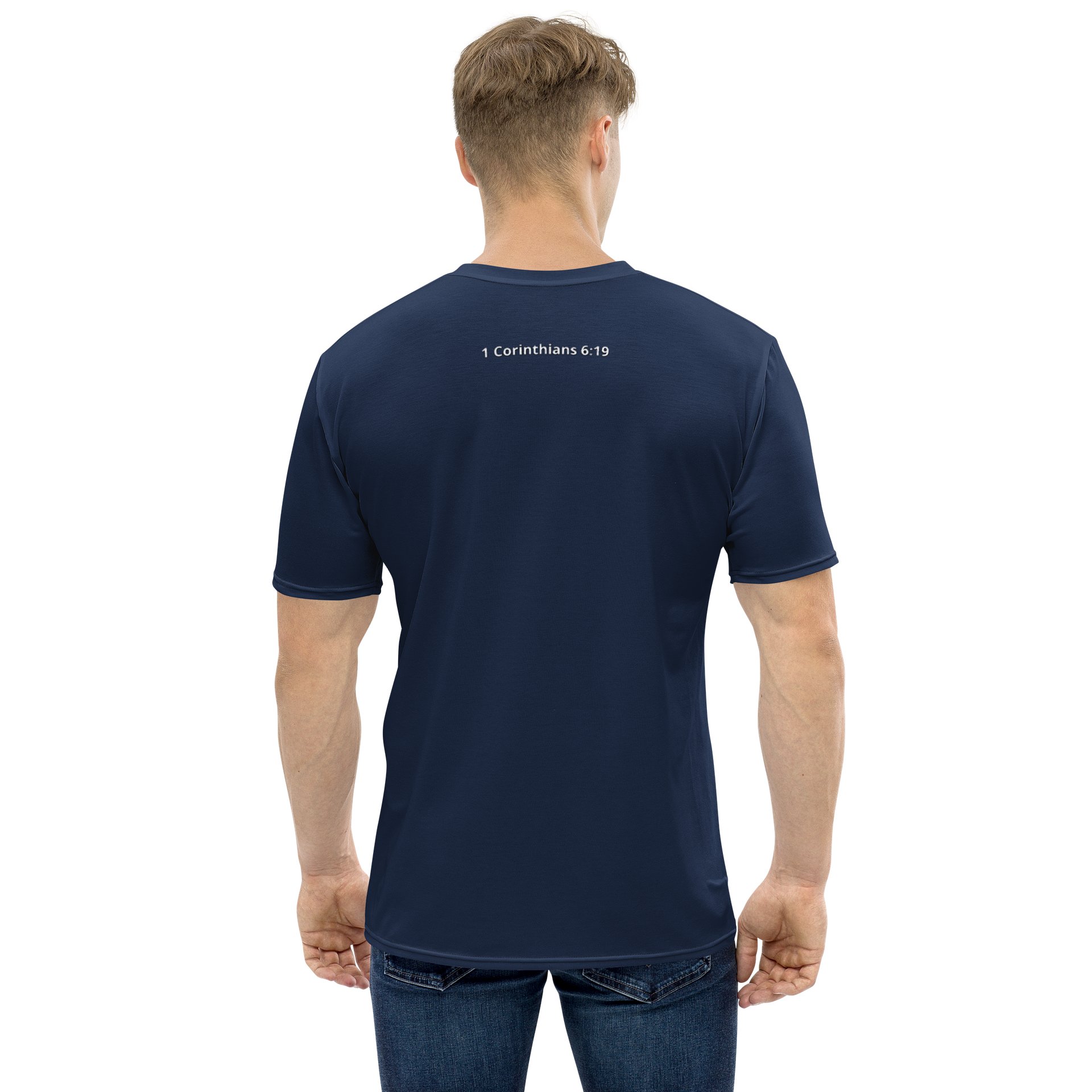 His House Unisex Performance T-Shirt - Navy product image (1)