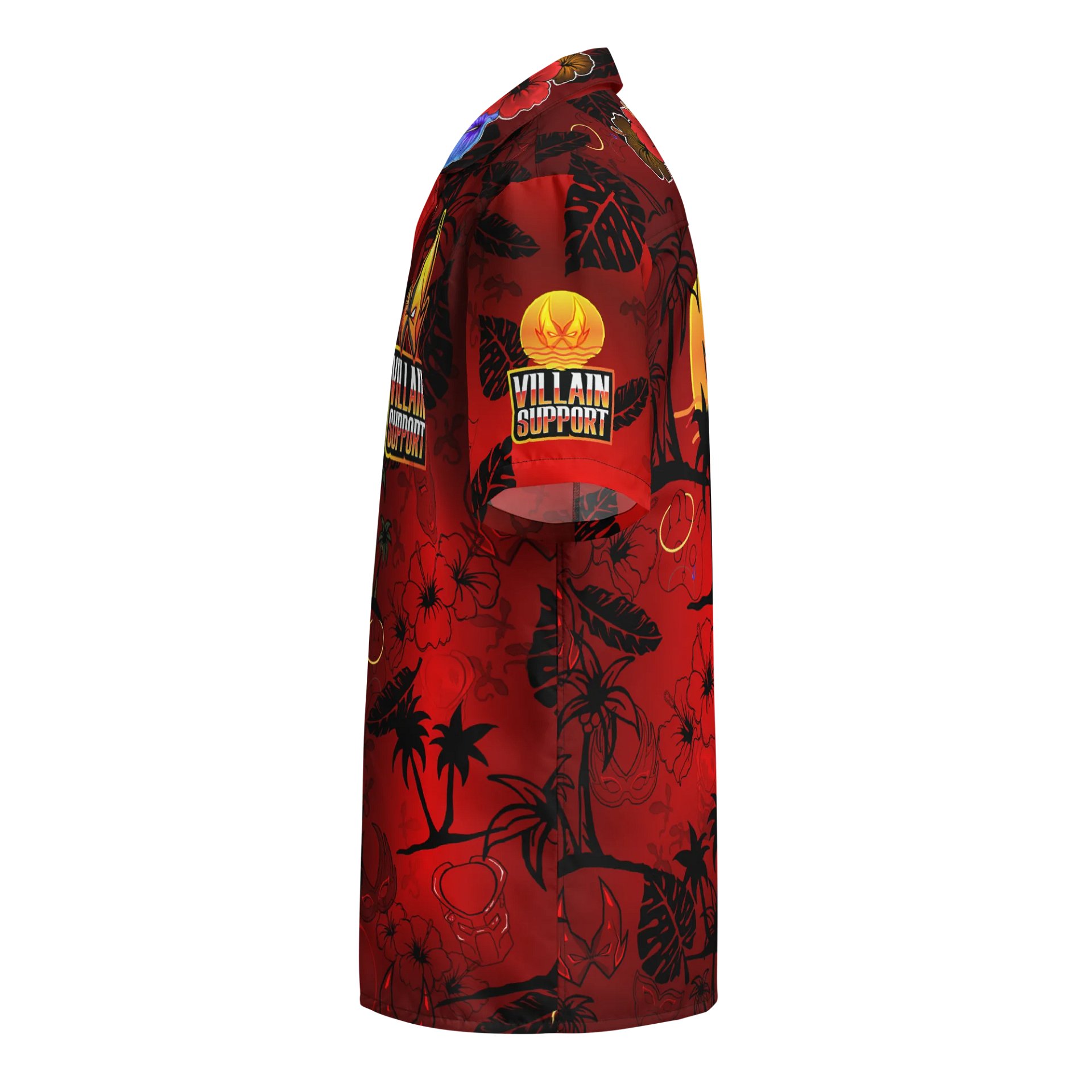 Hawaiian Shirt- Villainous Red product image (3)