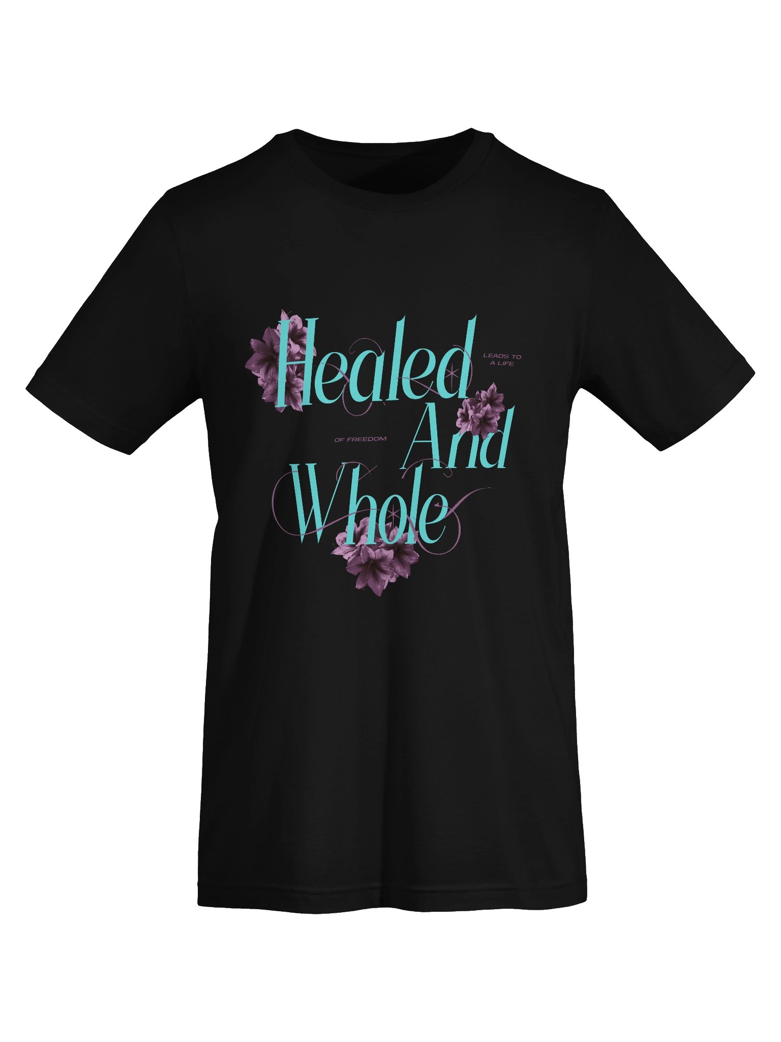 Logo shirt w/ flowers product image (5)