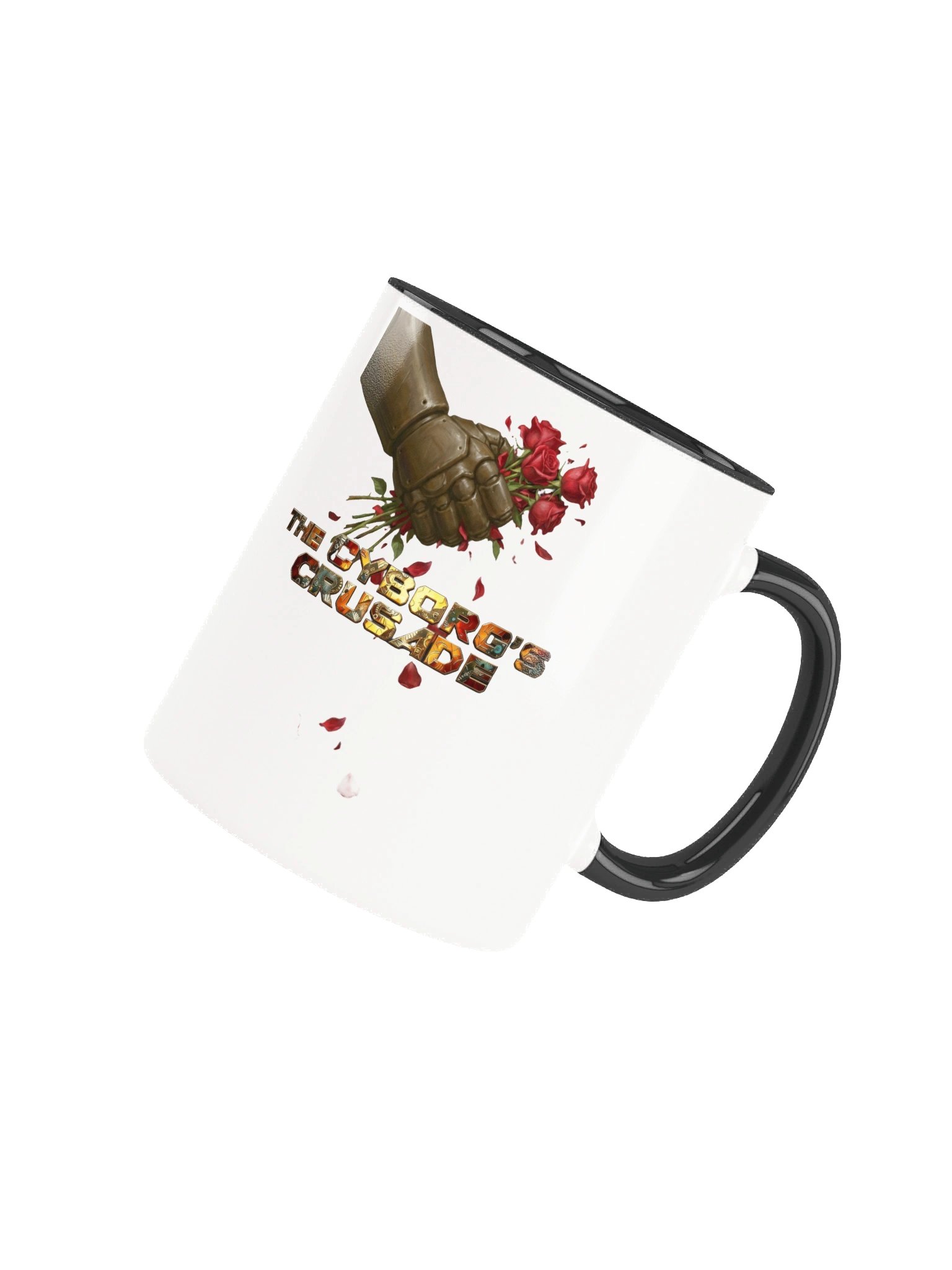 A Two Colors Mug Featuring The Cyborg's Crusade Logo product image (4)