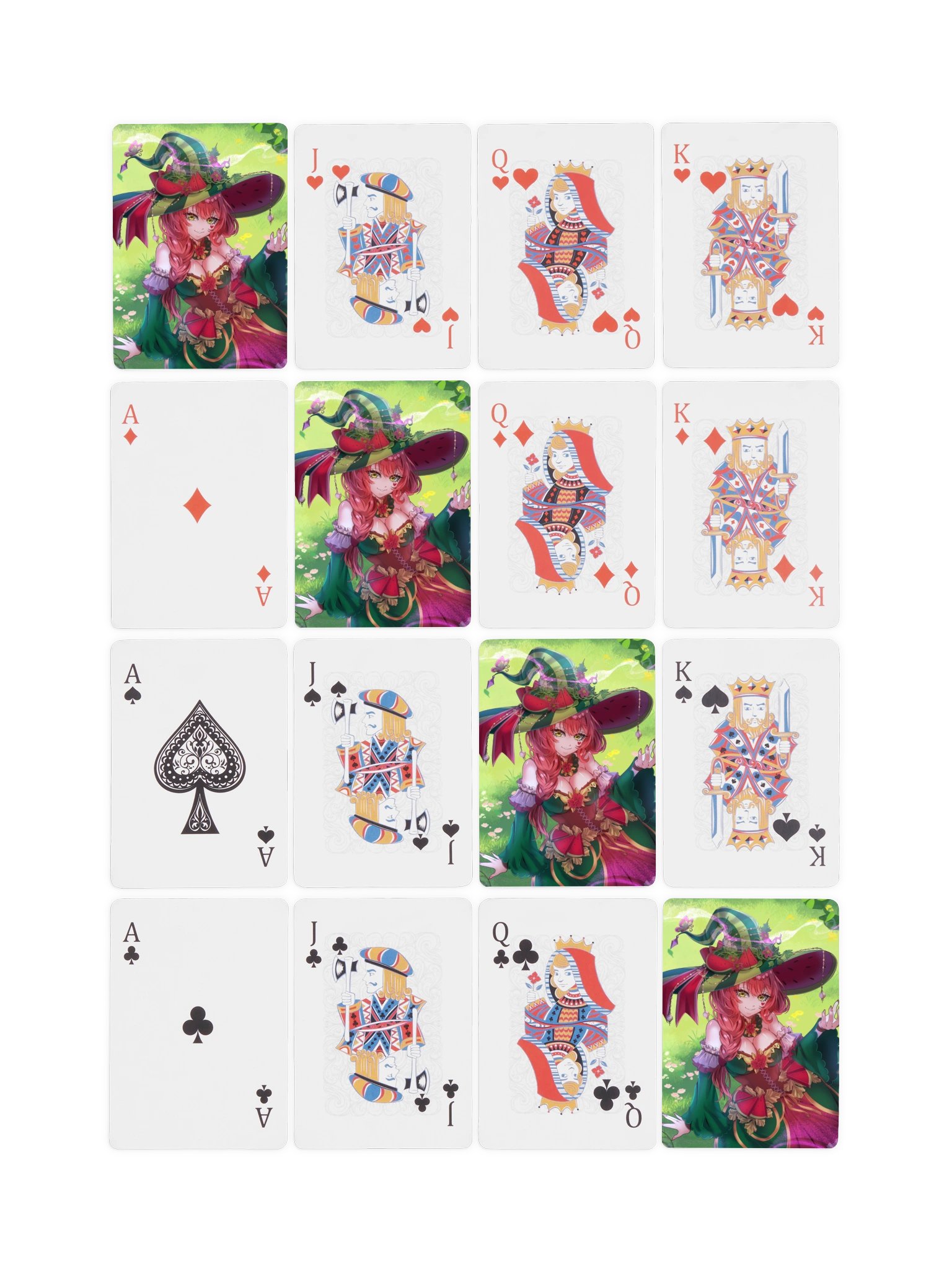 Watermelon Witch Playing Cards product image (5)