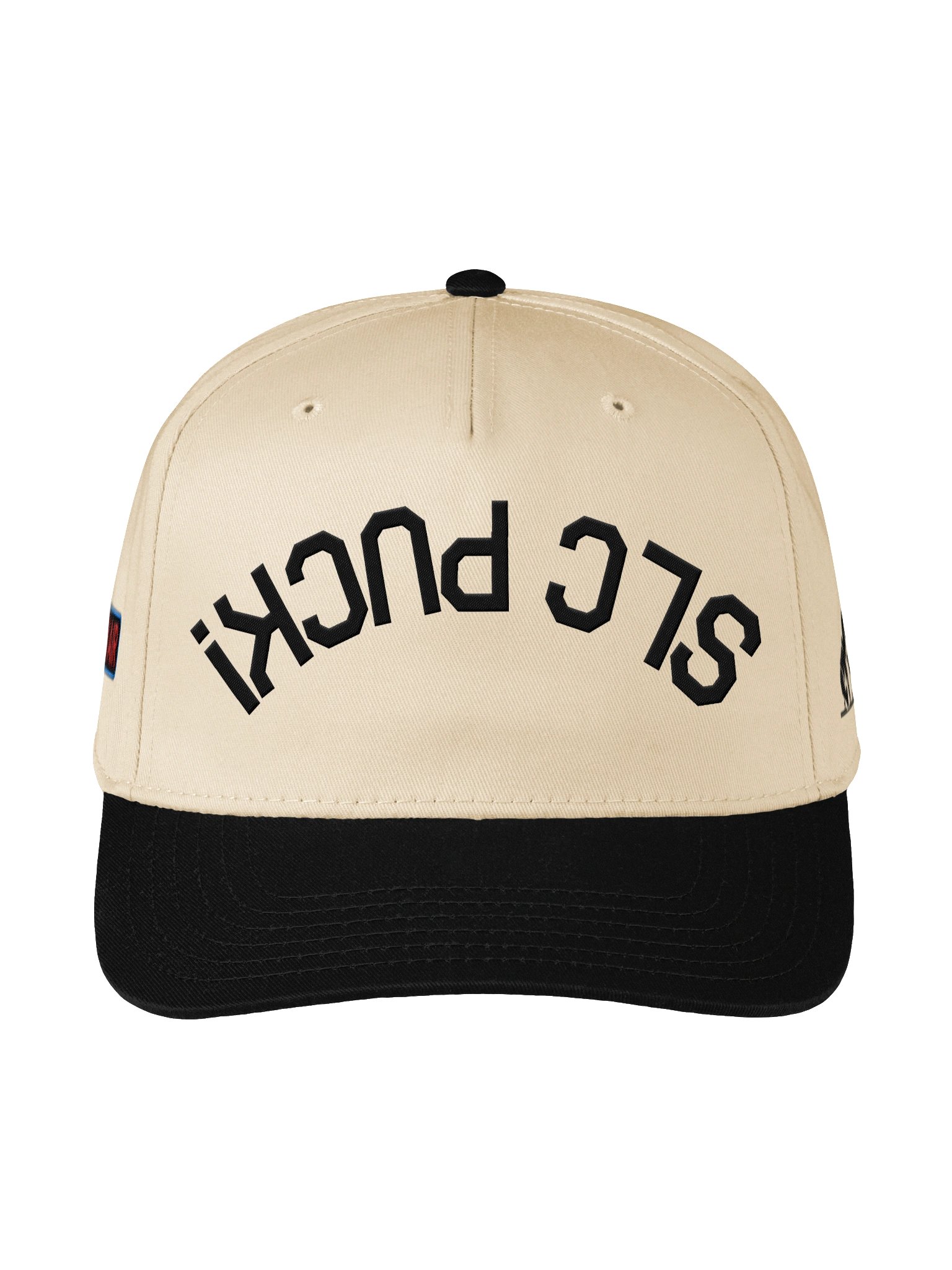 SLC Puck "Basement Energy - Cream/Black" Snapback product image (1)