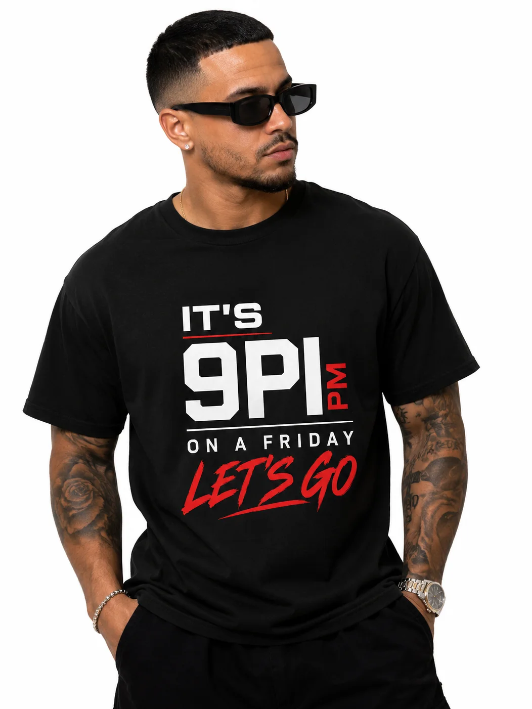 It's 9 PM on a Friday, Let's Go TEE product image (1)