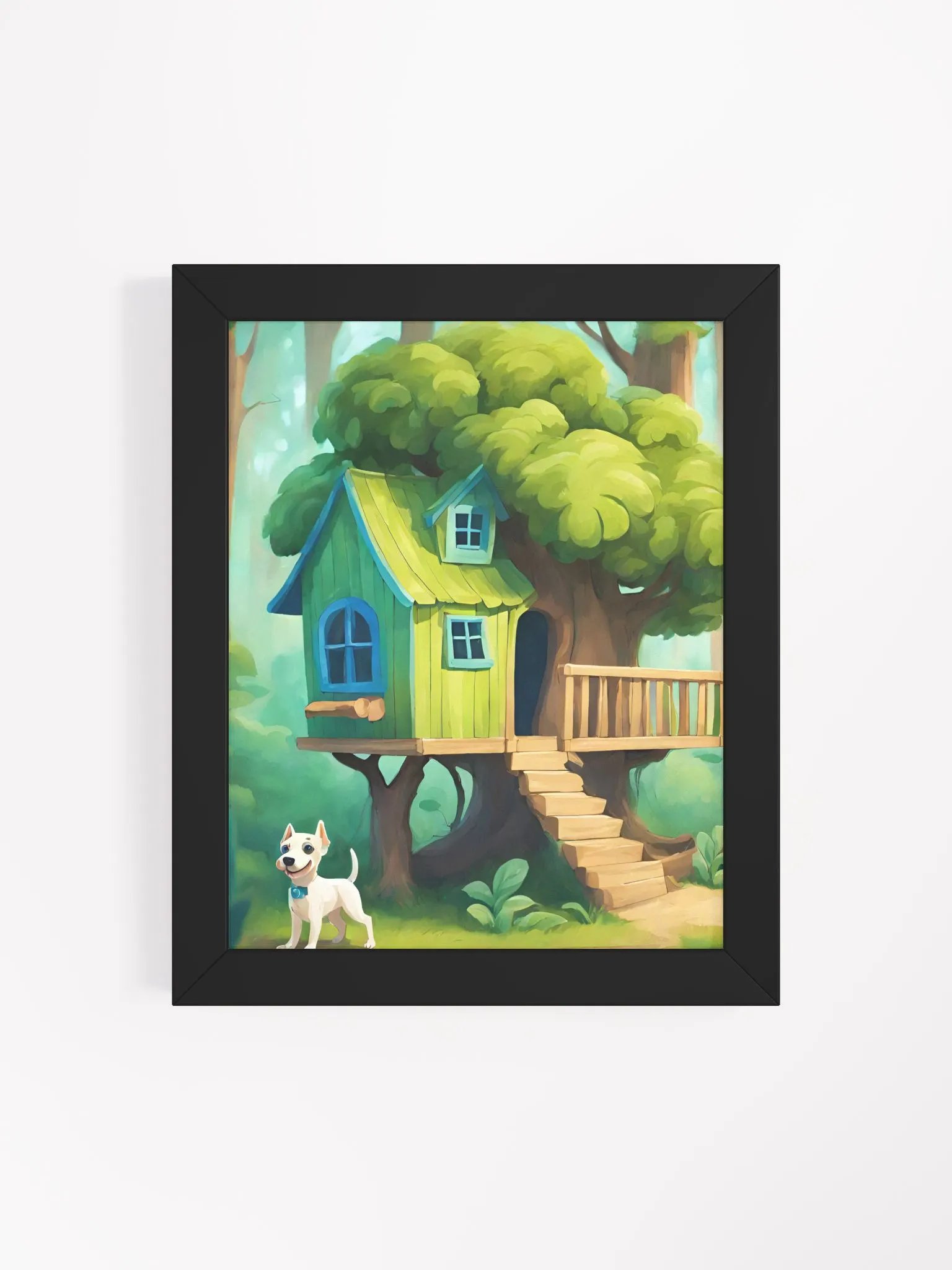Treehouse Adventures Framed Print product image (77)