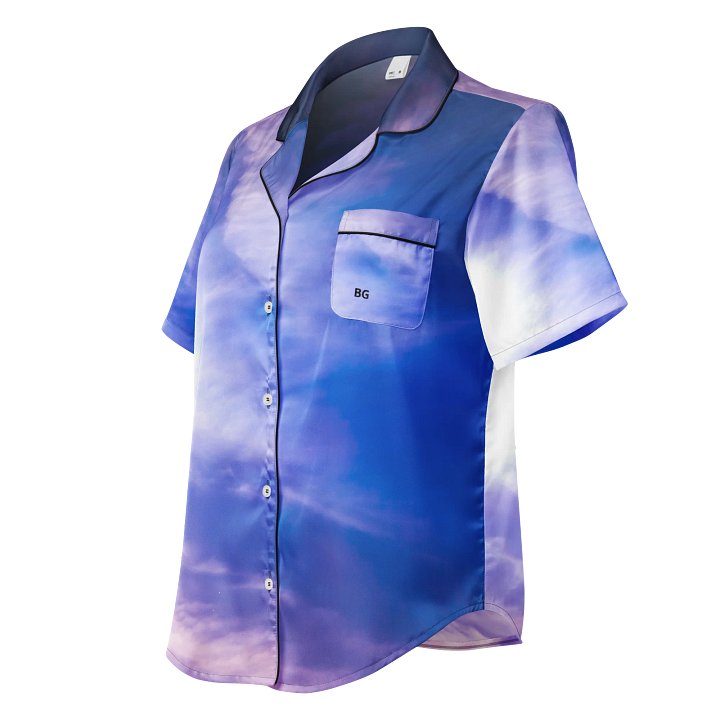 'Moods III' Silky Pyjama Top product image (1)