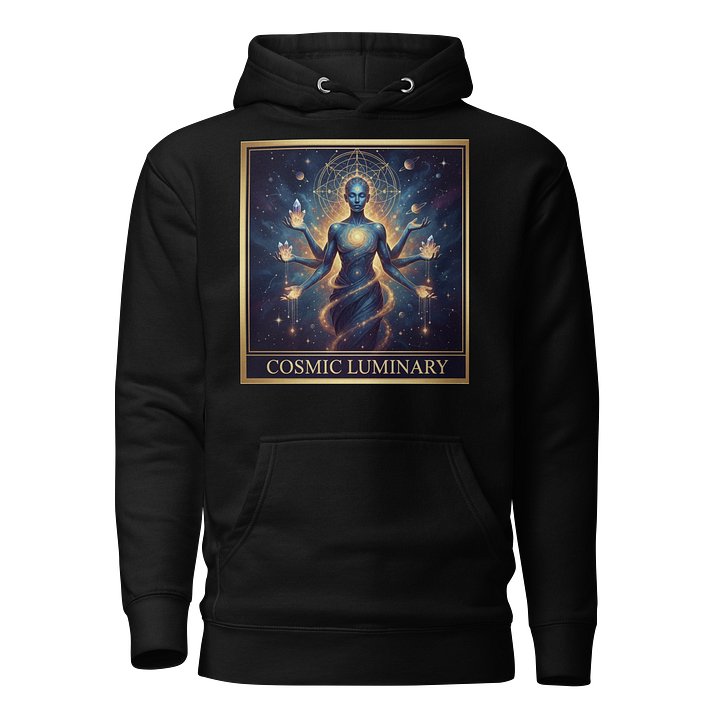 Cosmic Luminary Unisex Hoodie product image (1)