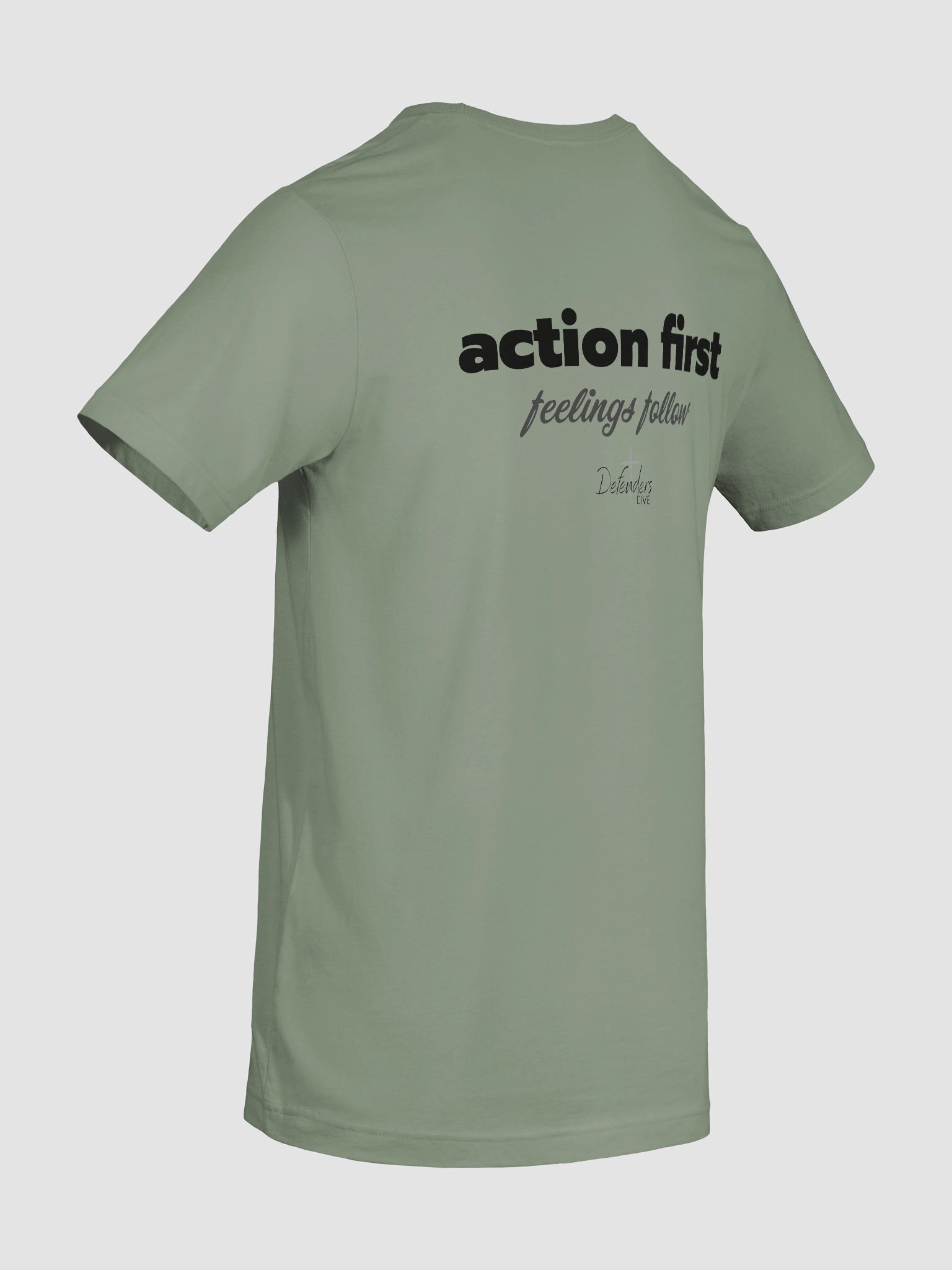 Shield Action First Feather Quill T-Shirt product image (10)