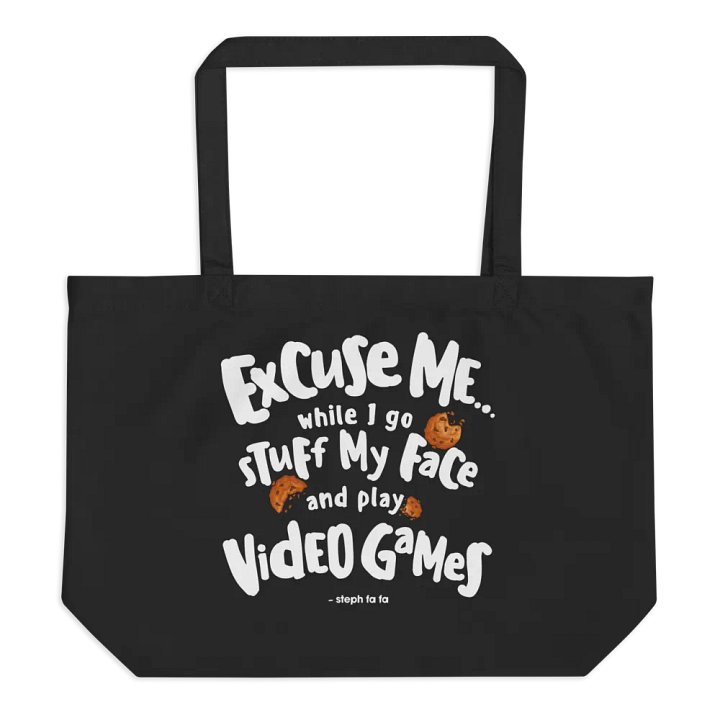 Steph fa fa Stuff my Face Eco Tote product image (1)