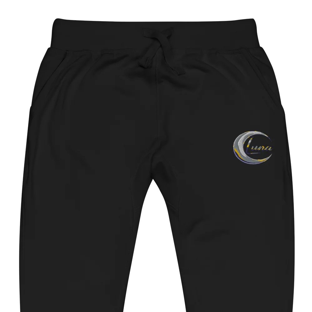 Unisex Fleece Joggers - Luna Design, Tapered Fit, Multiple Colours product image (2)