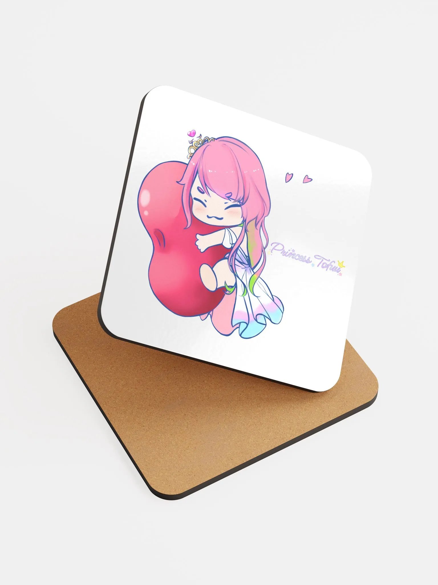 Tofu Bean Love Coaster product image (3)