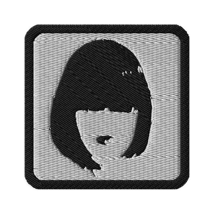 ALESSA GILLESPIE - Face Logo Patch (White) product image (1)