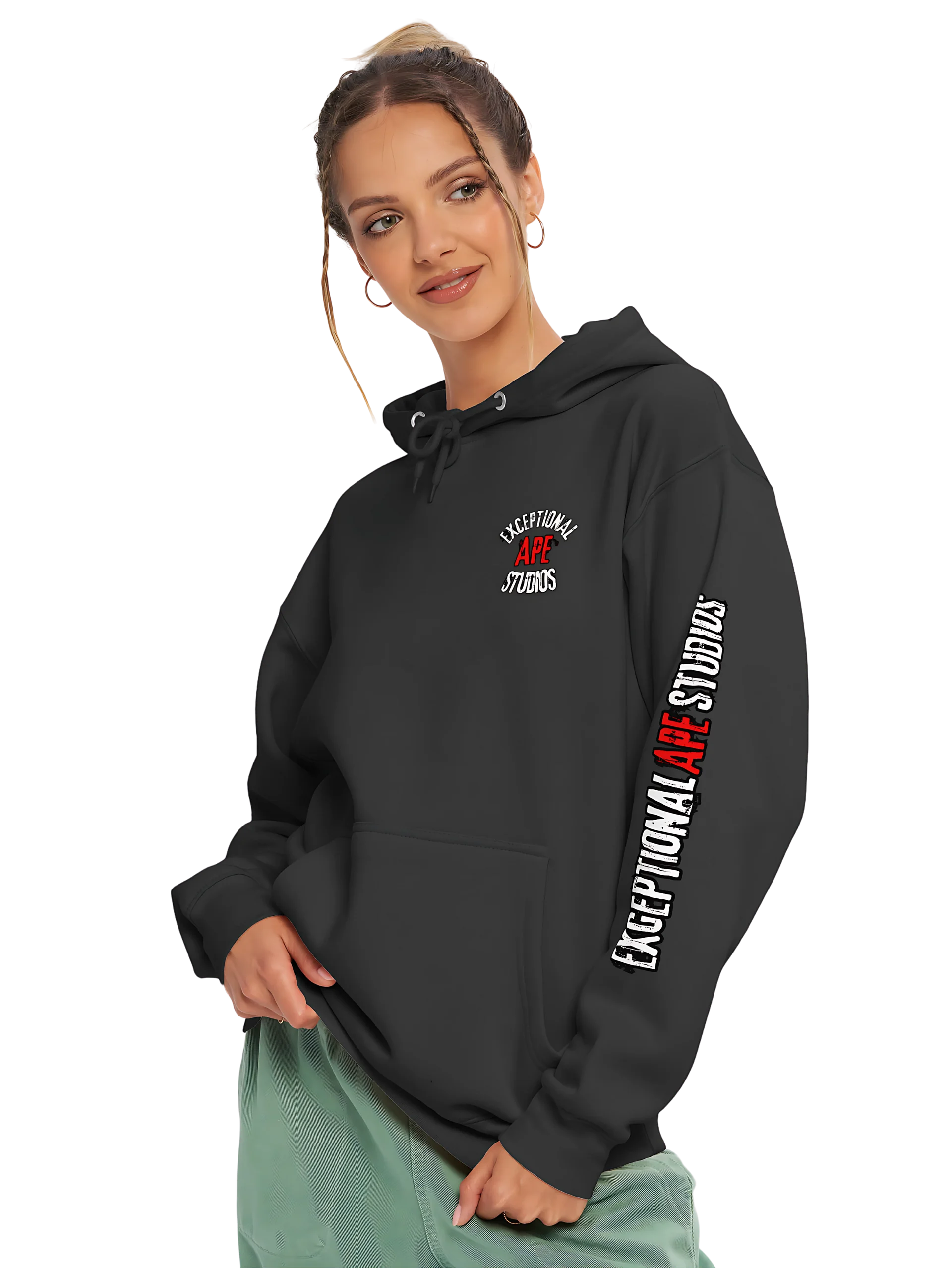 Hoodie - EAS - "Scribbletooth" product image (6)