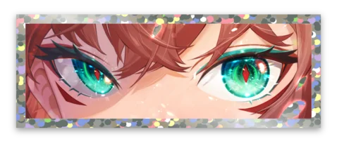 Mochisaii Sticker - Sparkly Eyes product image (1)
