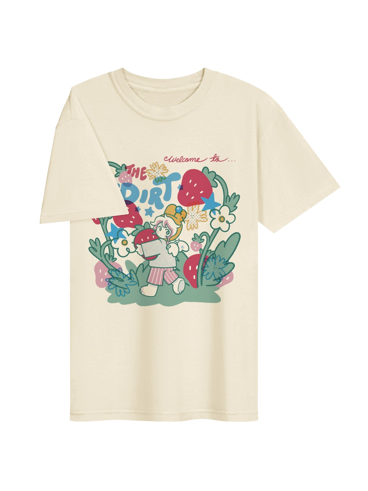 'Welcome to The Dirt' Front Only T-Shirt (Design 1) product image (3)