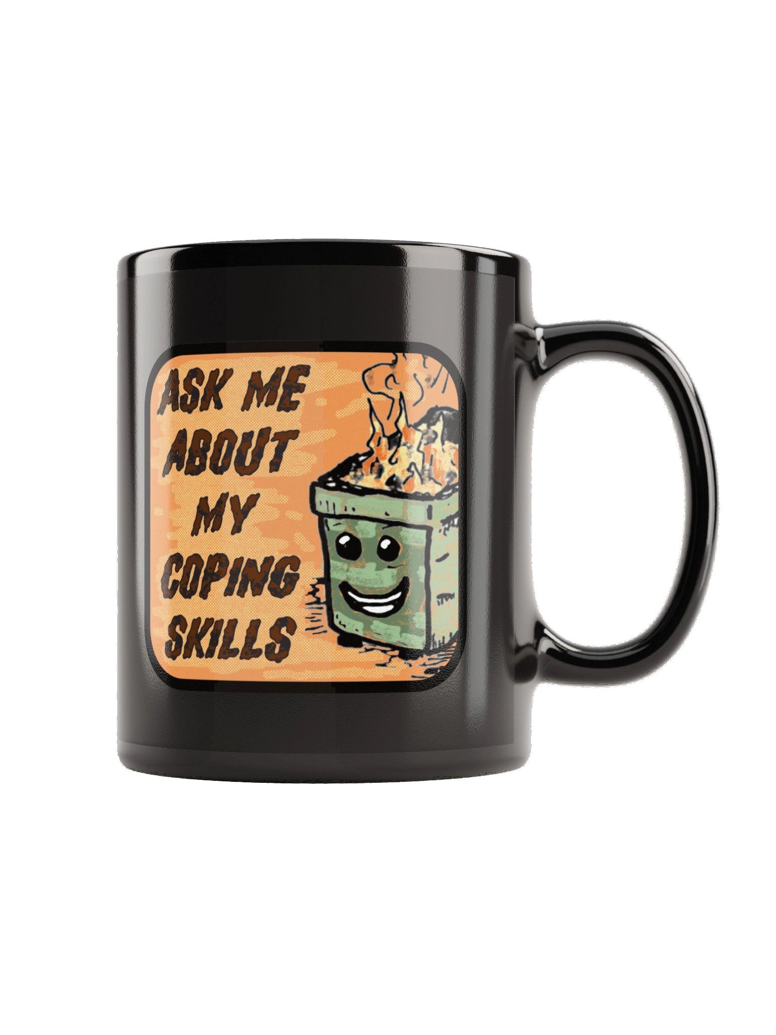 Coping Skills Mug (Black) product image (6)