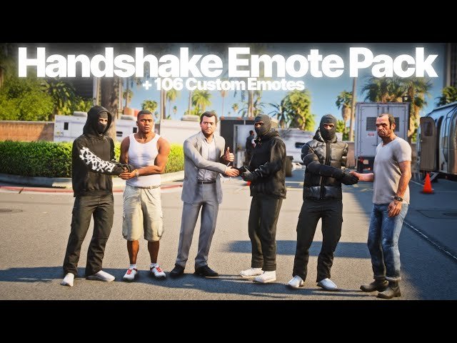 HANDSHAKE EMOTE PACK - FiveM Custom Animation Pack product image (1)
