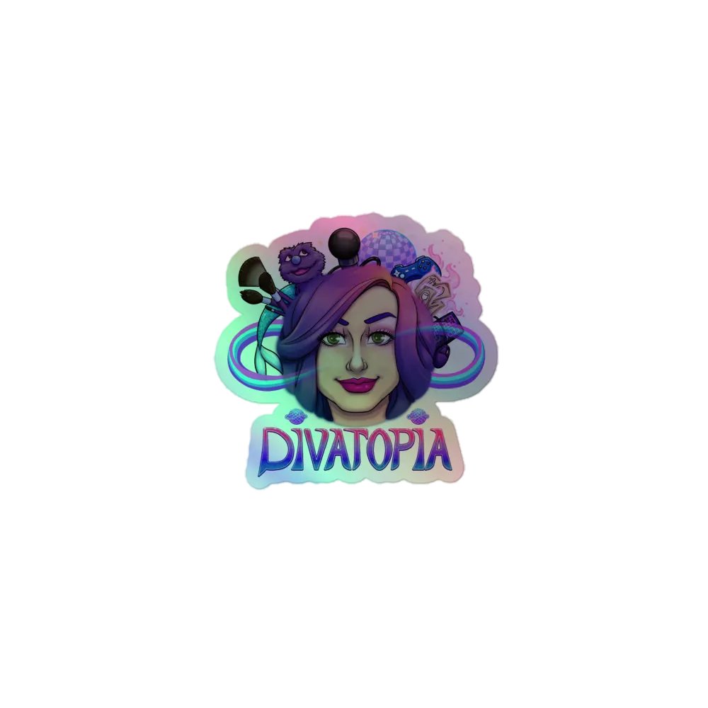 Diva Holo Sticker product image (1)