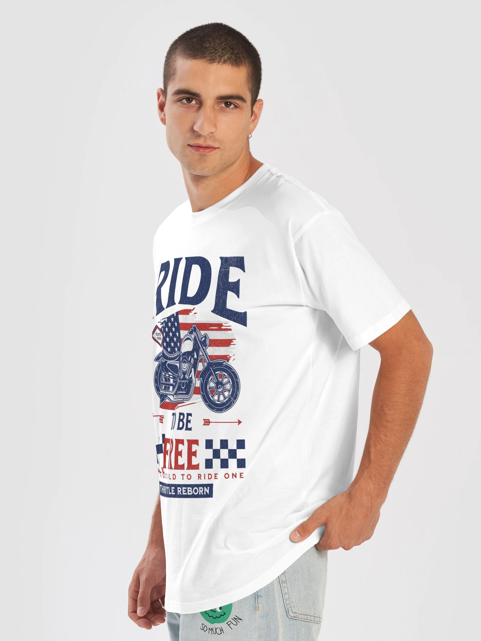 Throttle Reborn — Ride to Be Free Tee product image (7)