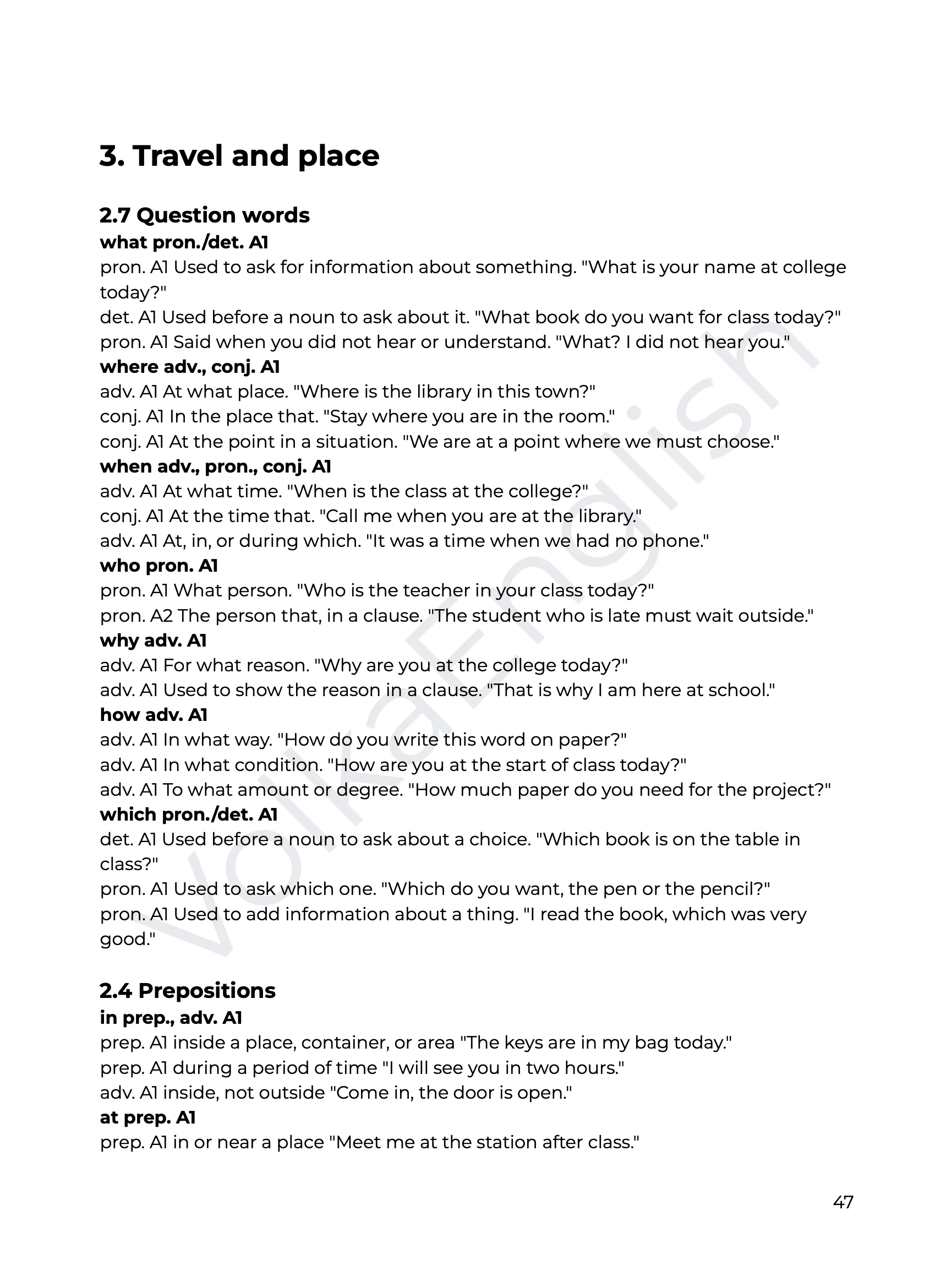 ORIGINAL! 3000 Most Common English Words Textbook (364 pages) product image (3)