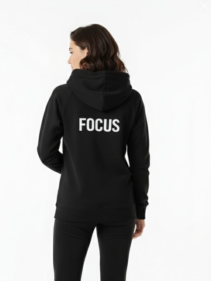 FOCUS Women’s Organic Side Pocket Hoodie product image (4)