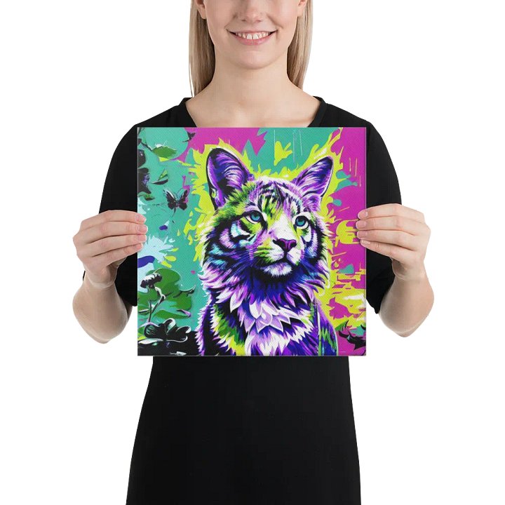 Cute Cat Digital Painting - v3 product image (2)