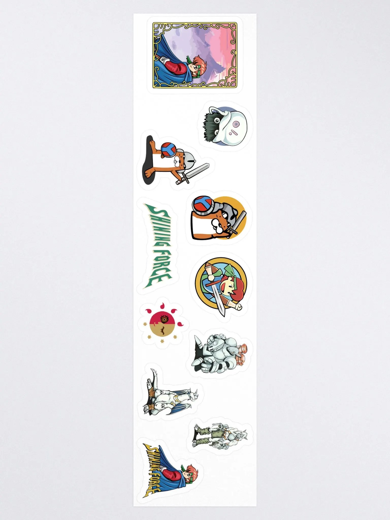 Shining Force Sticker Set product image (3)