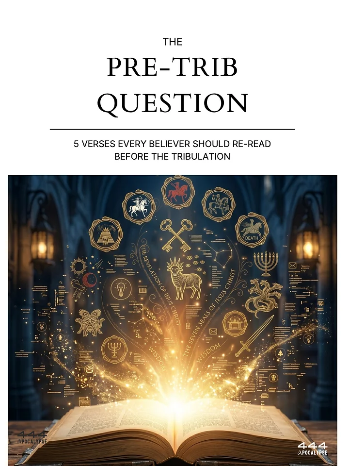 The Pre-Trib Question - 5 Verses Every Believer Should Re-Read Before the Tribulation product image (1)