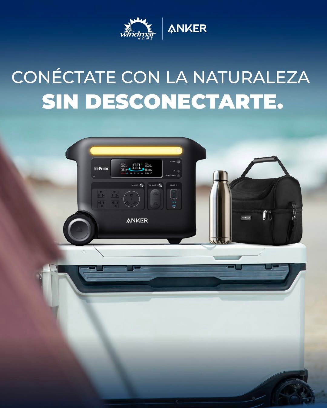 Anker SOLIX F2600 - Generador Portátil de Energía 2400Wh (2800Wh Peak) product image (4)