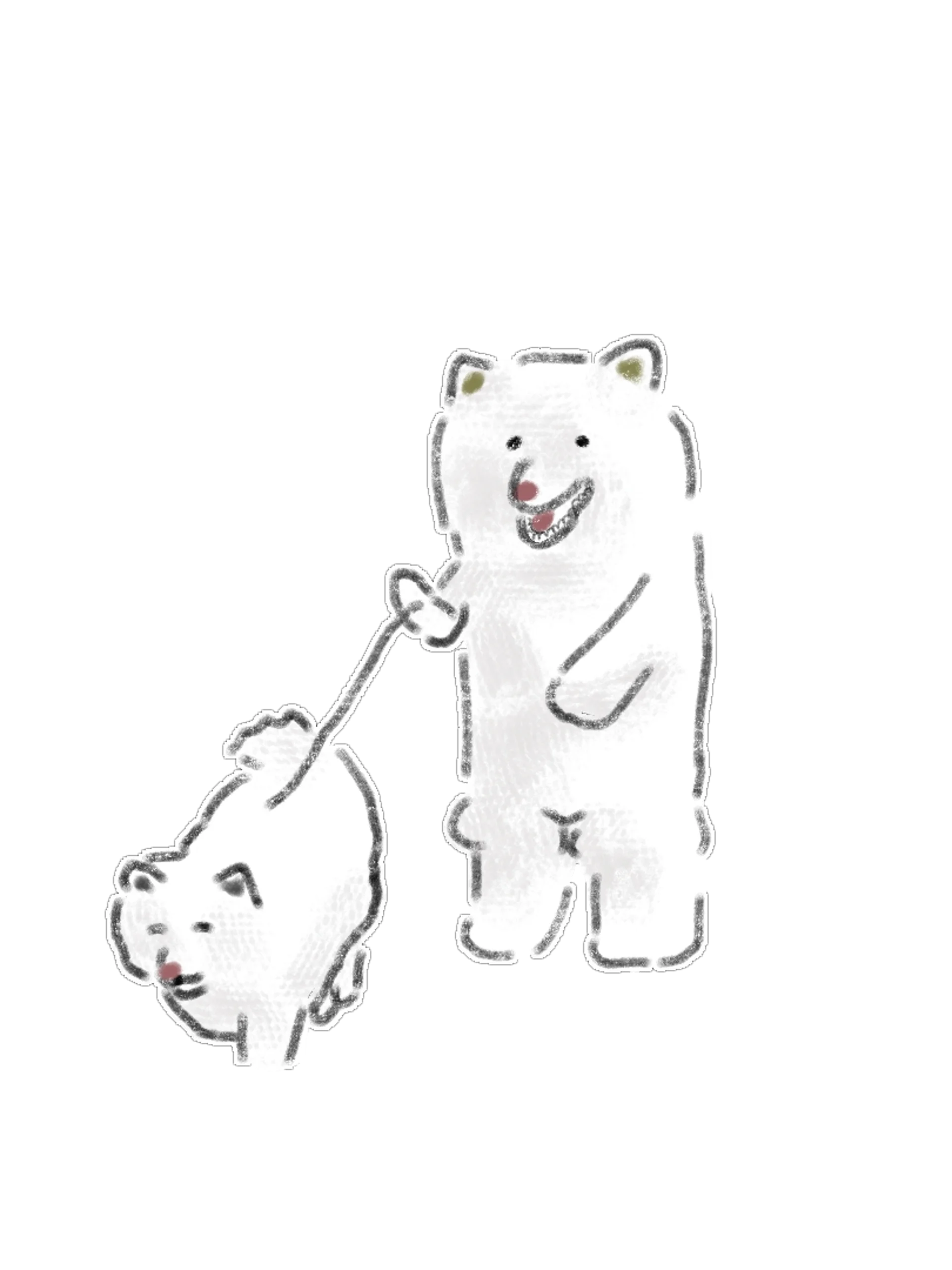 15 Hand-Drawn Animal Friends PNG Clipart Bundle product image (9)