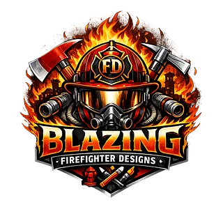 Blazing Firefighter Designs
