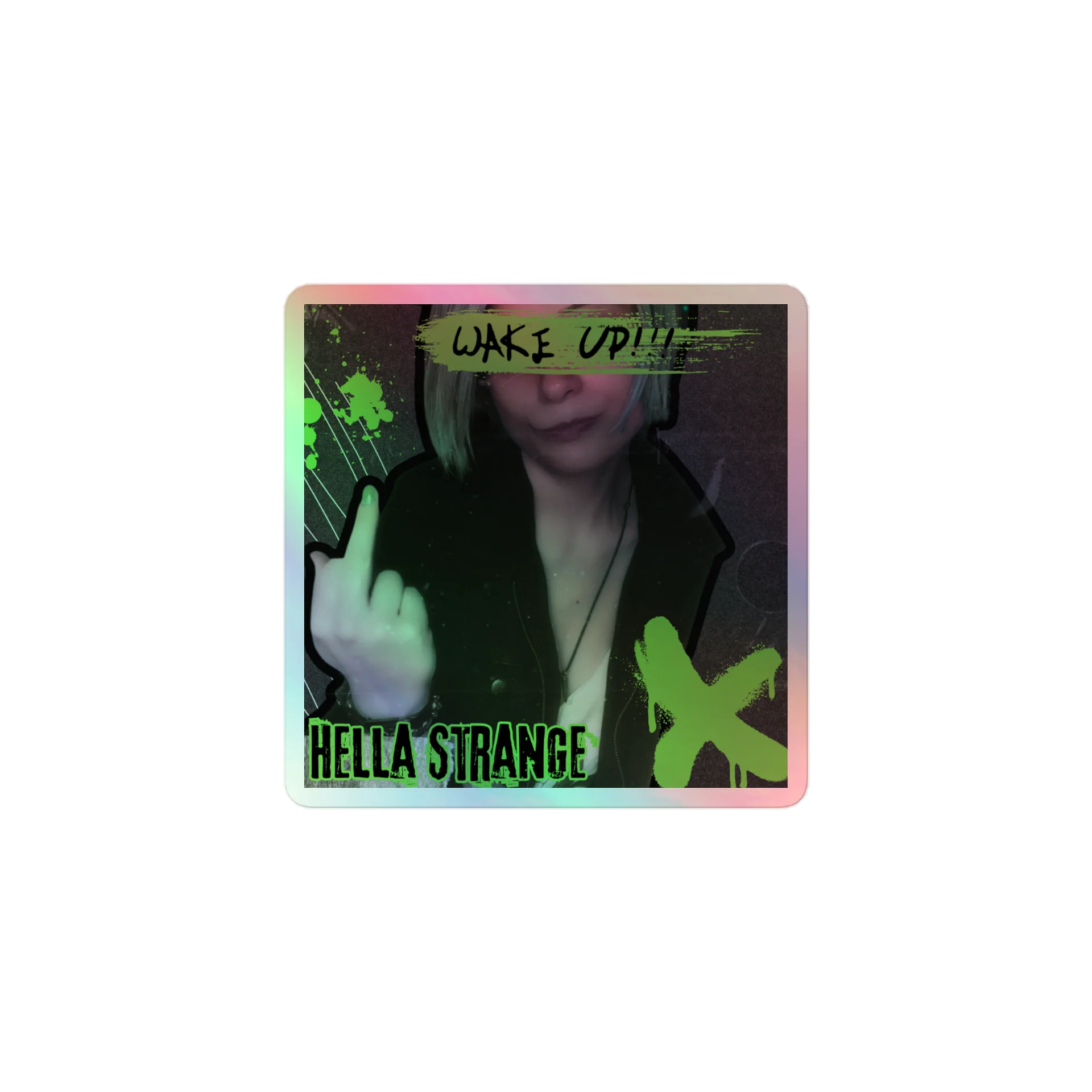 WAKE UP Holo Sticker product image (1)
