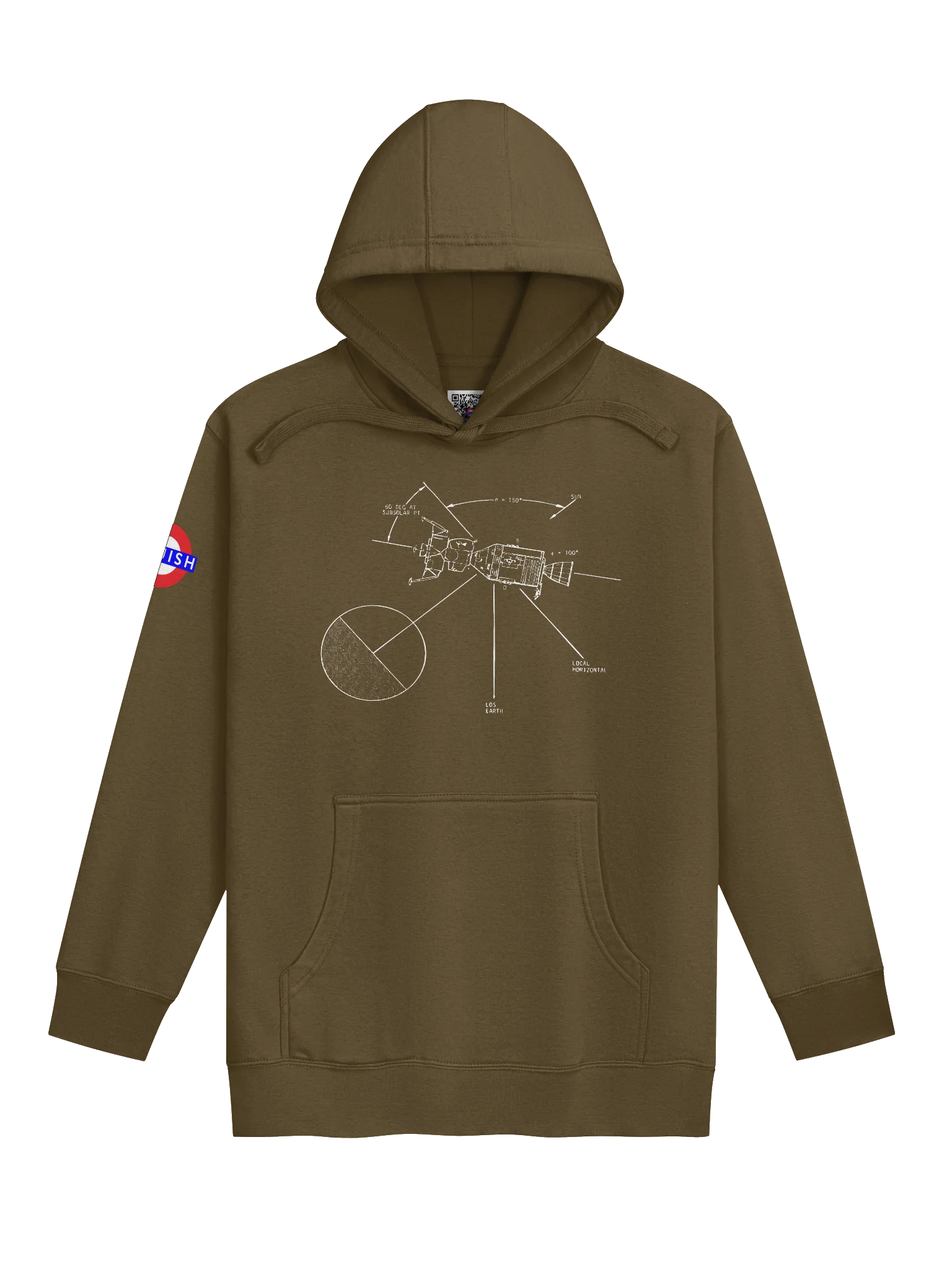 Apollo Lunar Hoodie - Phase II White product image (1)