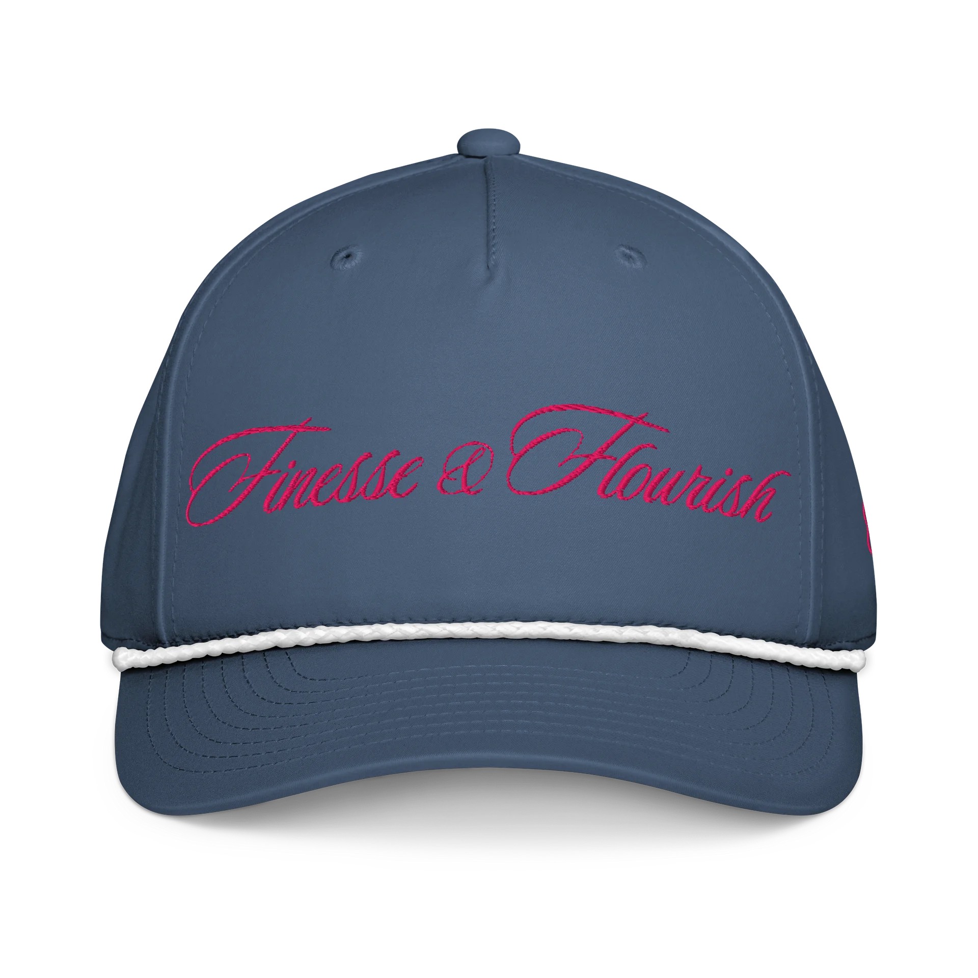 F&F Script Five-Panel Classic Rope Cap (PNK) product image (1)