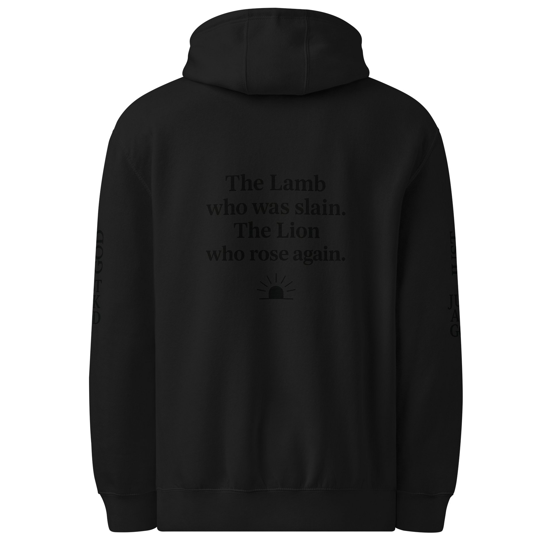 Lamb & Lion Split Face Premium Hoodie product image (8)