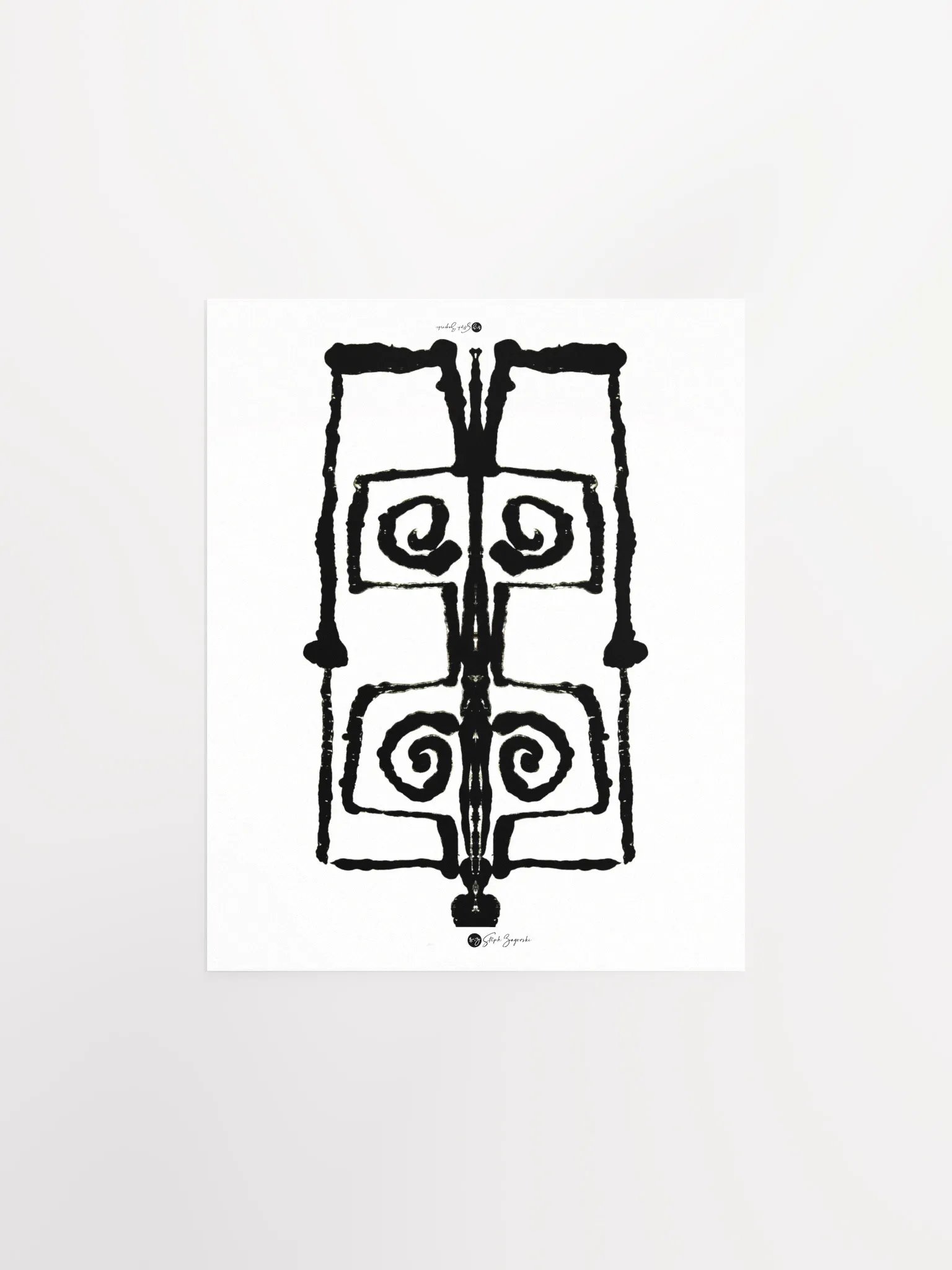 DIMENSIONS | Inkblot Print | 8x10" product image (1)