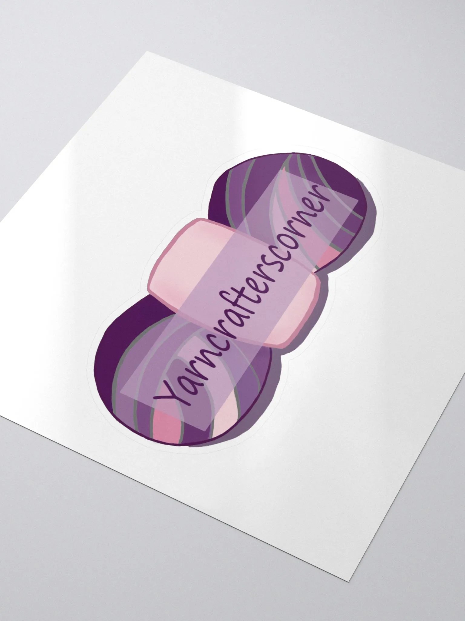 Yarncrafterscorner Sticker product image (3)
