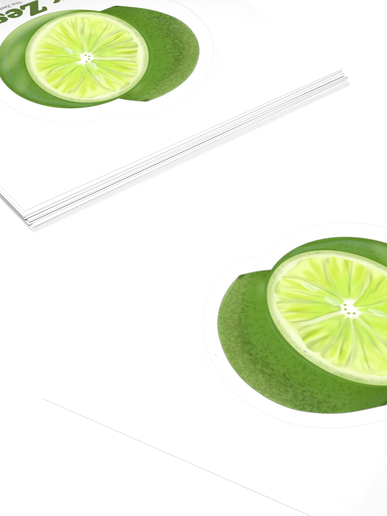 Stay Zesty – Kiss Cut Stickers product image (10)