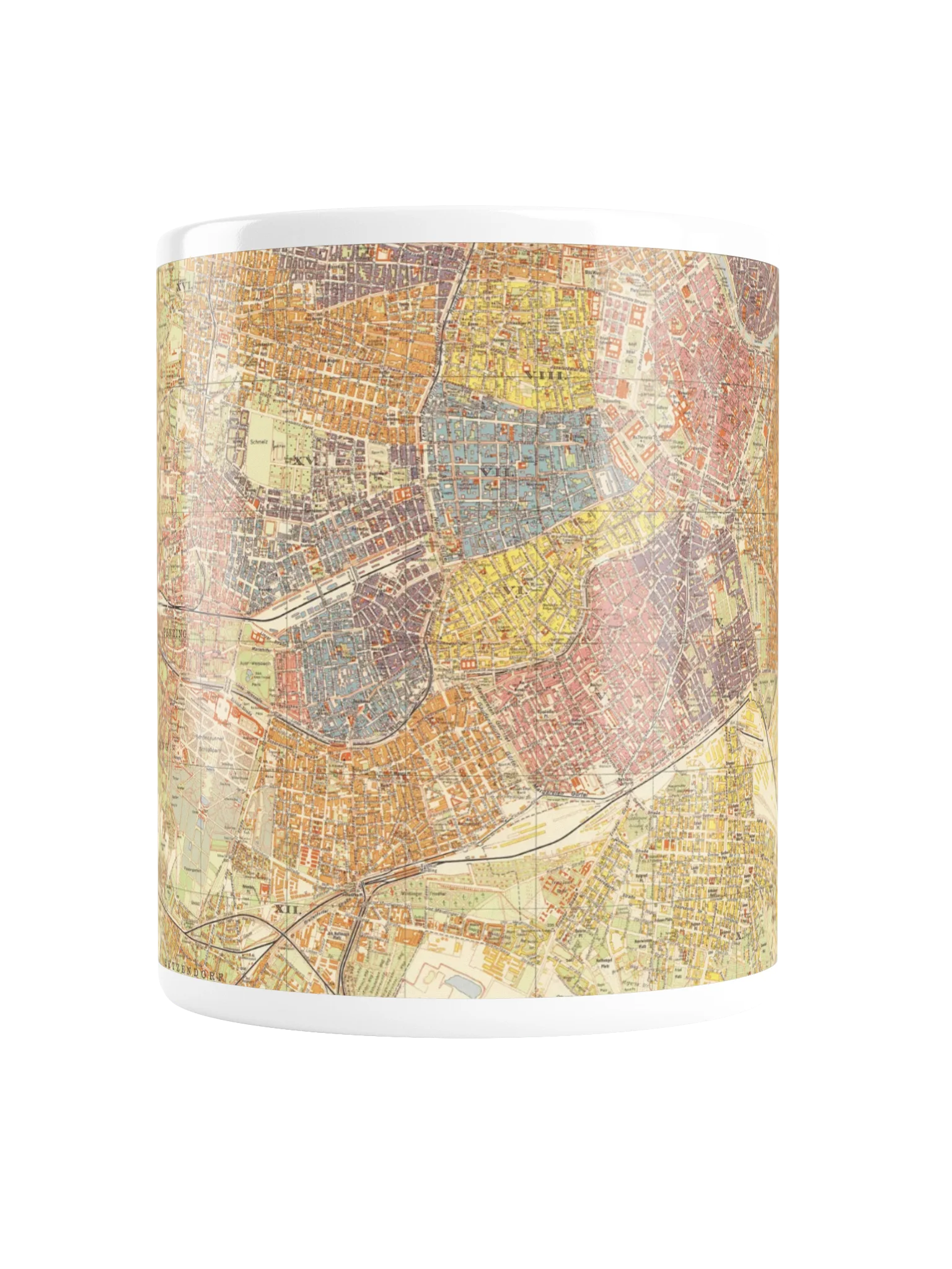 The Vienna City Map Mug product image (2)