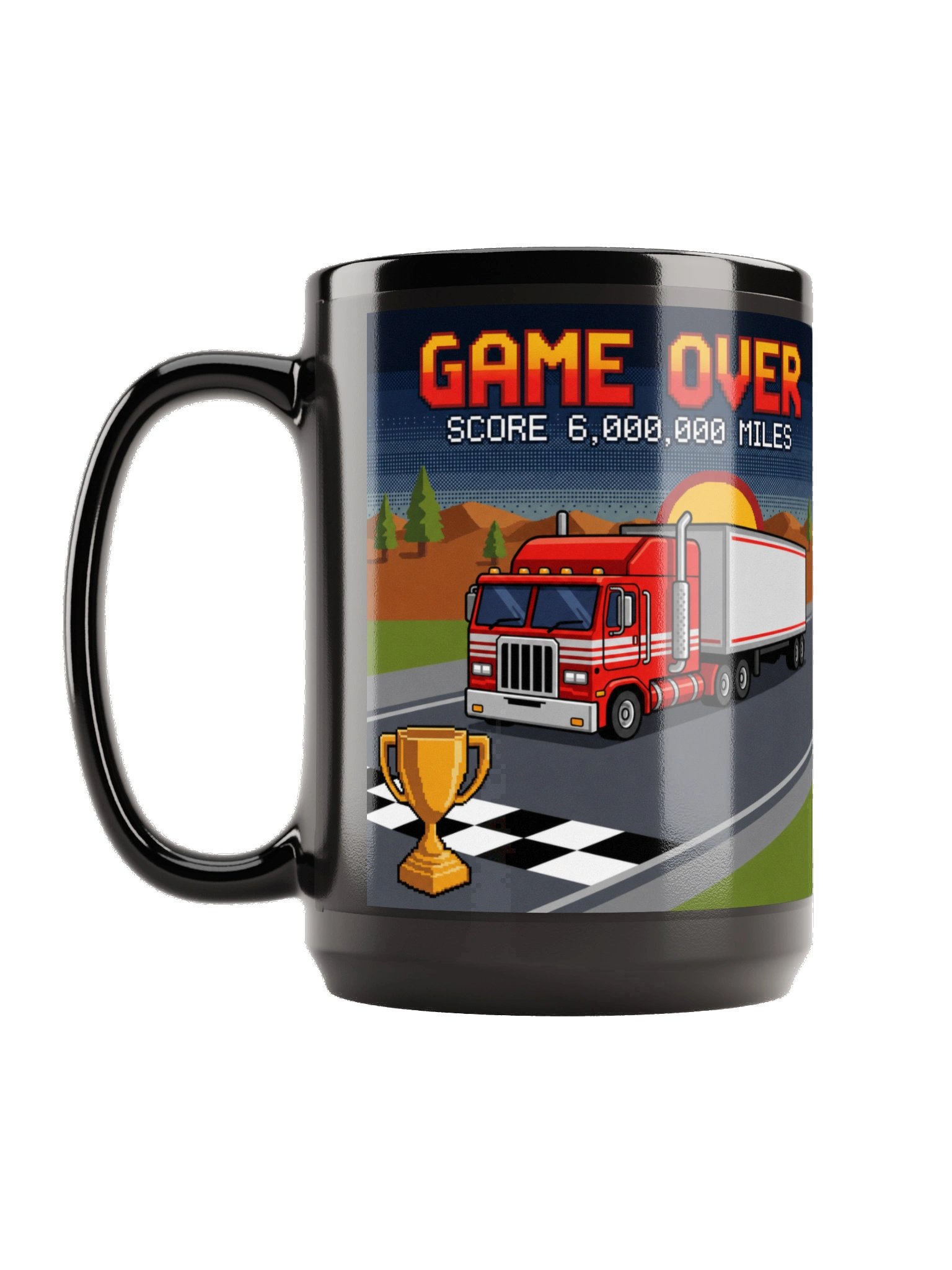 For your retired truck driver. 6,000,000 miles. product image (1)