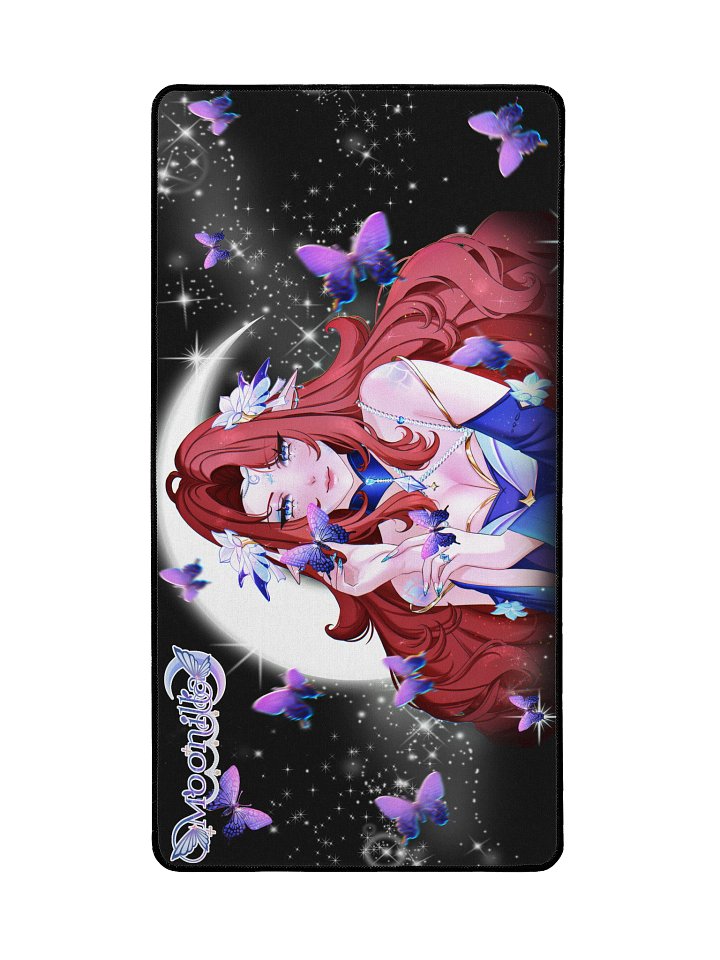 Moon Mermaid Midnight Desk Mat product image (2)