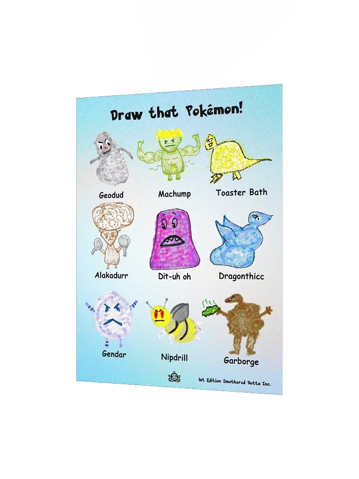 Draw that Pokémon! poster product image (2)
