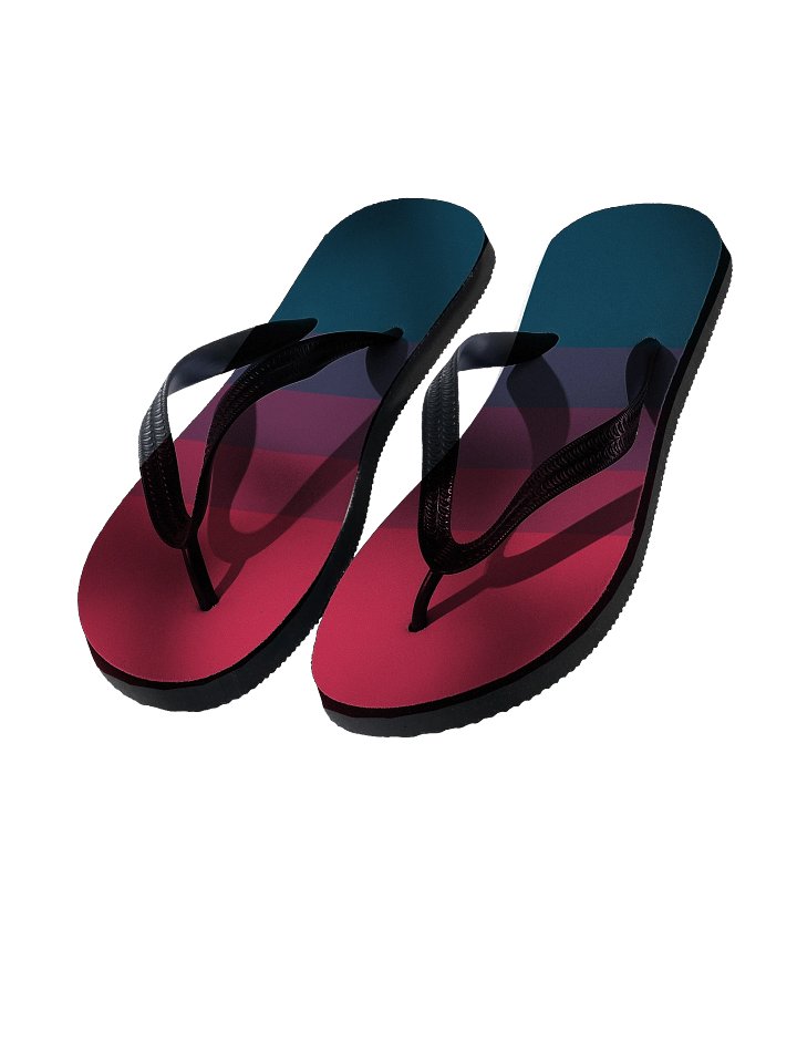 Chromatic Comfort Custom Flip-Flops product image (1)