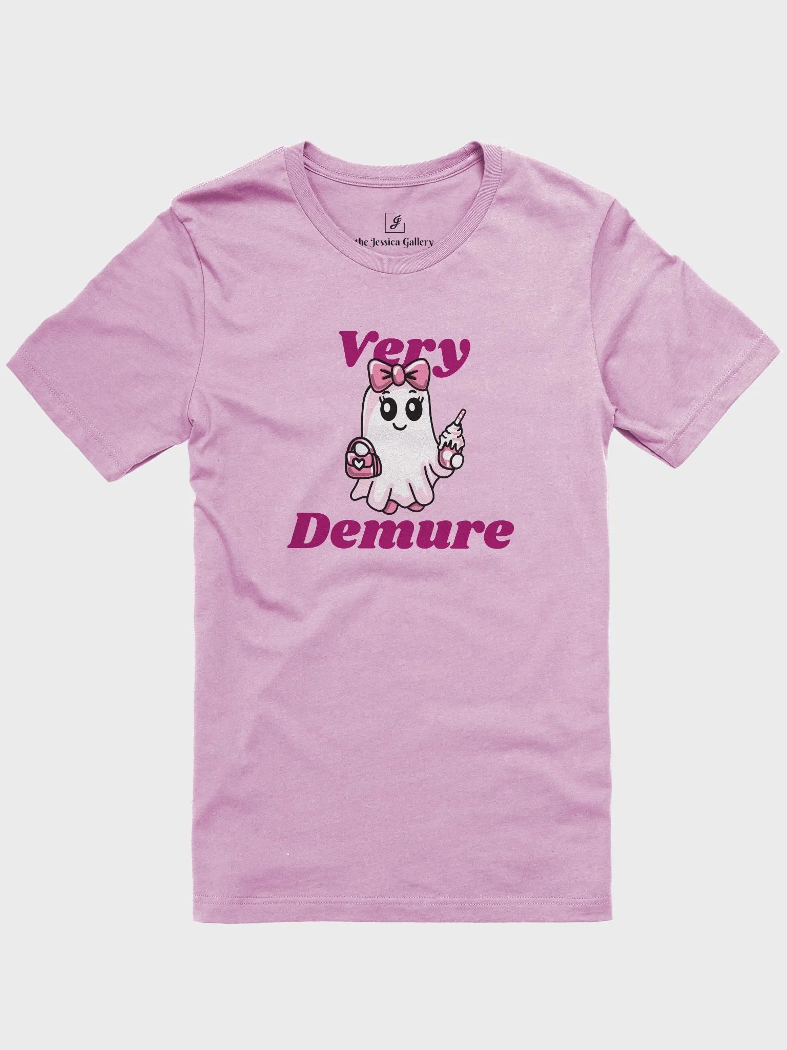 Very Demure Cute Ghost Supersoft Classic Fit T-Shirt product image (1)
