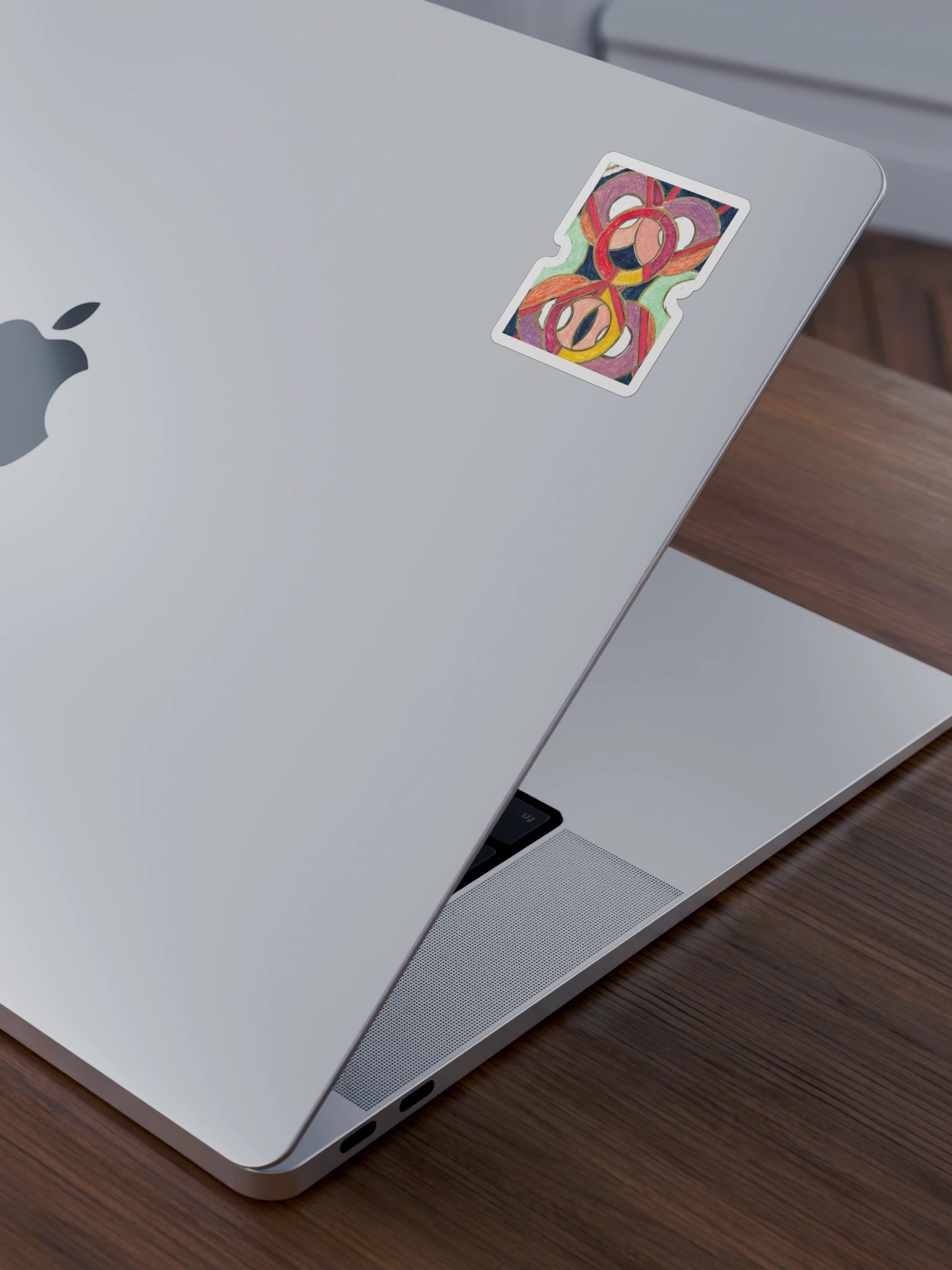 Geometric Circles Sticker In the Bone Zone product image (14)