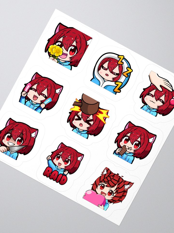 Emote Stickers - Set 1 product image (4)