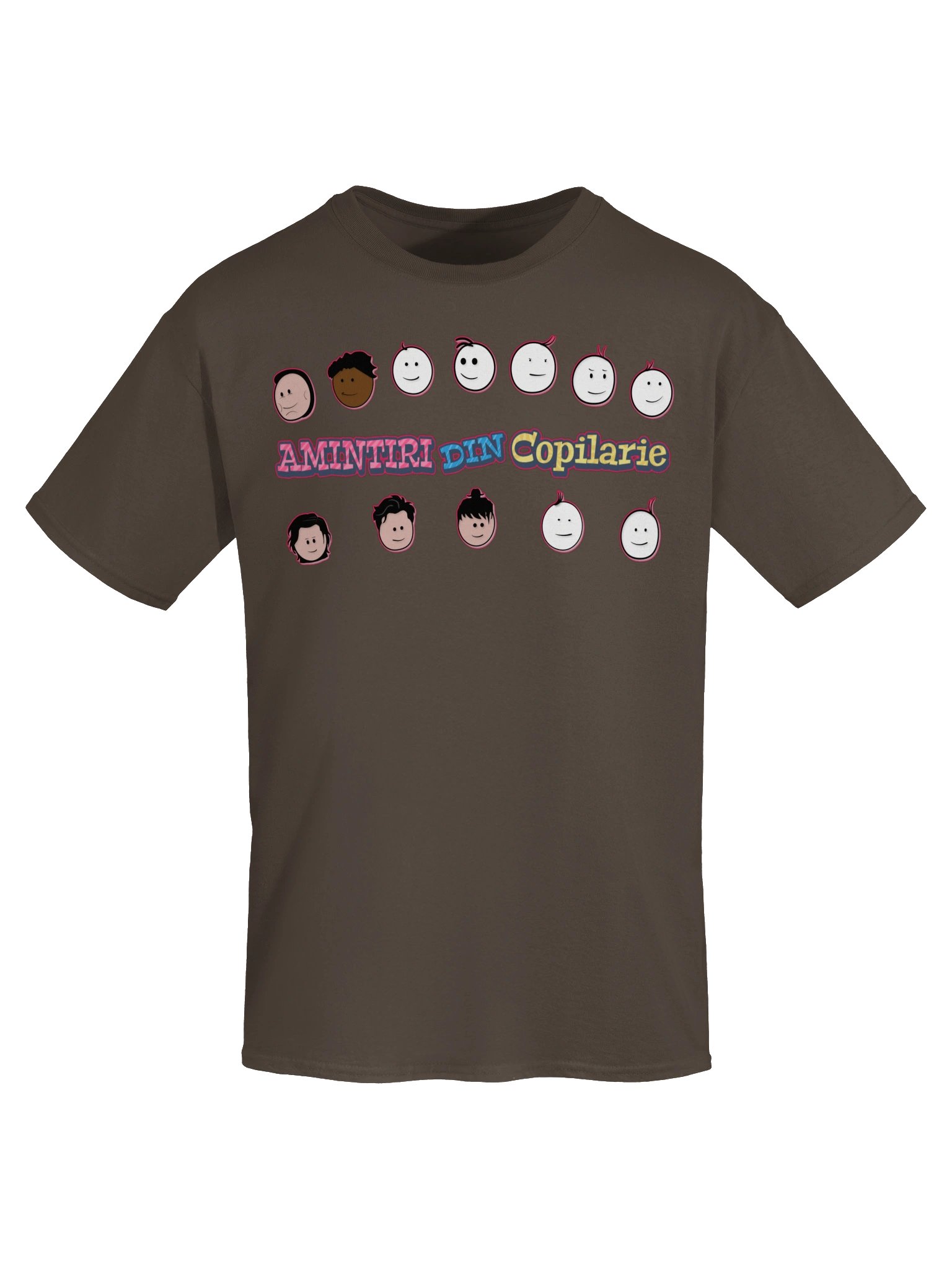 👕 Tricou Ciocolatiu Damă „Amintiri Din Copilărie” – Personajele product image (5)
